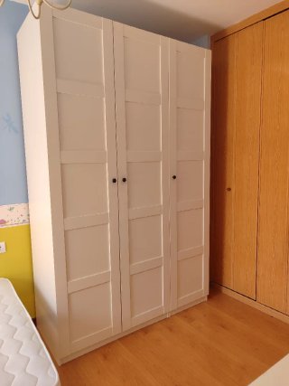 Armario PAX IKEA Blanco y Madera. Sólo recogida