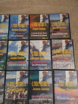 Colección El Mundo Submarino Jacques Cousteau DVD