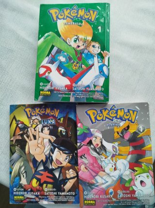 Lote 3 libros Pokémon