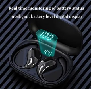 Cascos Inalámbricos Bluetooth Negros