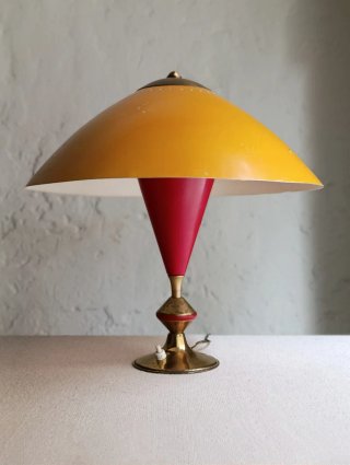 Lámpara mesa Italia - Vintage 50s