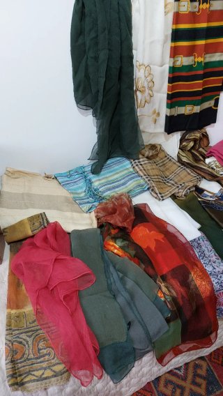 Fazzoletti e sciarpe varie