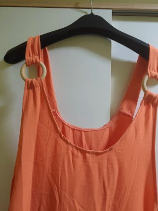 Vestido naranja mujer T38/40