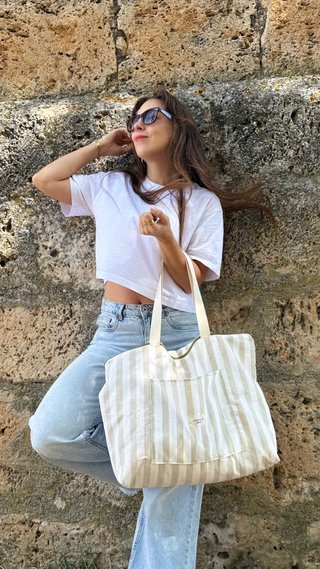 Tote Bag/Bolso Playa + Neceser
