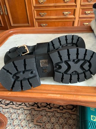 Sandalias negras plataforma