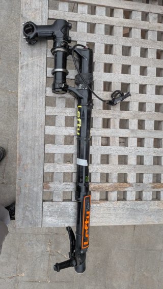 Horquilla y potencia Cannondale Lefty XLR
