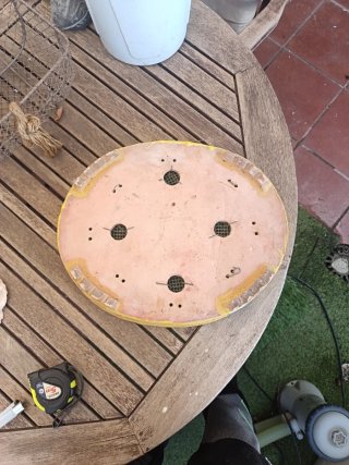 Plato Bonsai Artesanal Cerámica Amarillo