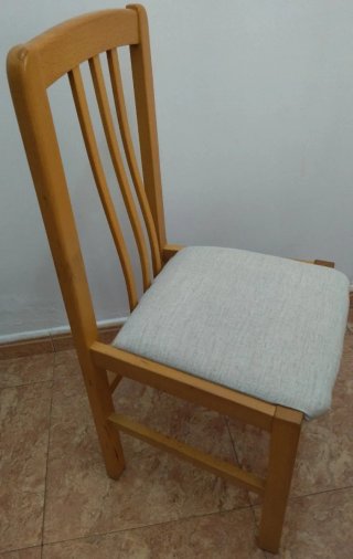 Conjunto de mesa redonda 90cm y 3 sillas