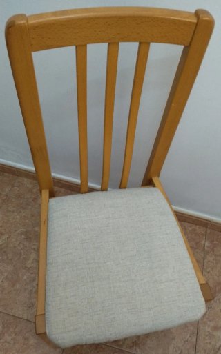 Conjunto de mesa redonda 90cm y 3 sillas
