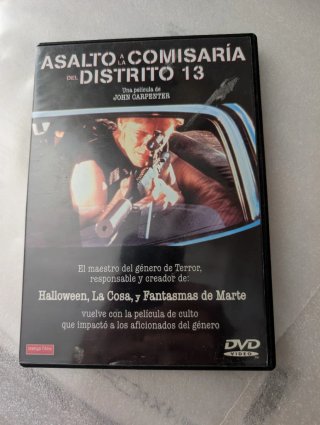 Asalto a la Comisaría del Distrito 13 DVD
