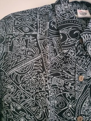 Camisa comprada en Bali Estampada Talla L