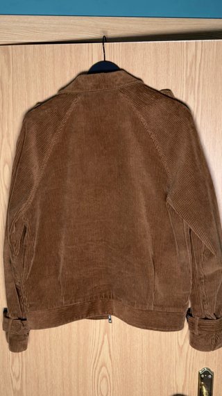 Chaqueta bomber pana Zara M