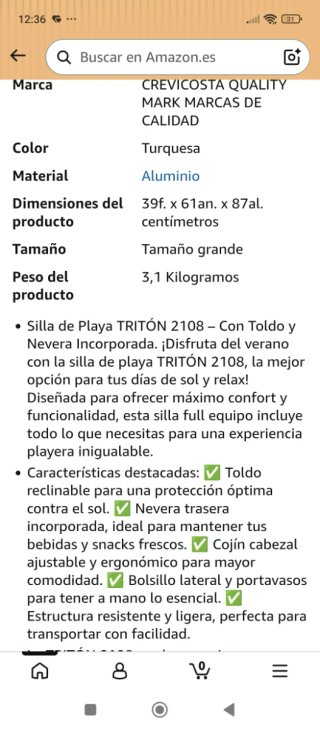 Tumbona Playa con bolsa mochila Turquesa