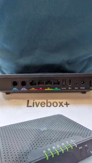 Router Livebox+ Jazztel/Orange Wi-Fi Dual Band