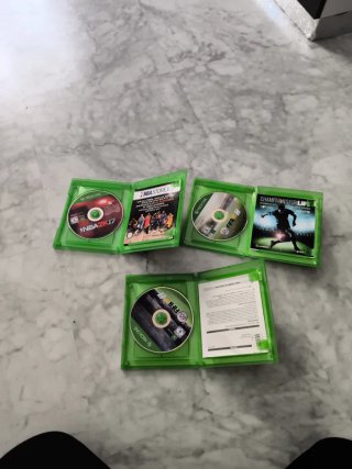 NBA 2K17, FIFA 15 e FIFA 16 per Xbox One