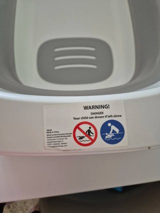 Bañera plegable Twistshake bebé