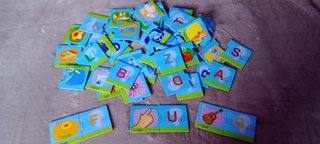 Lote 4 puzzles educativos +3 años