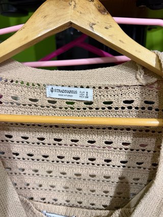 Conjunto Top y Chaqueta Punto Stradivarius S