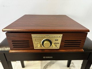 Tocadiscos Suntech PXR32 Marrón/Dorado