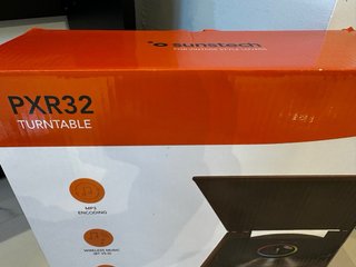 Tocadiscos Suntech PXR32 Marrón/Dorado