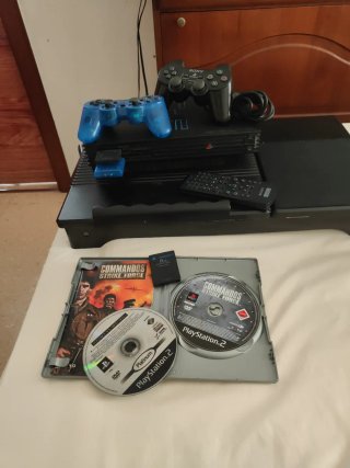 Consola PlayStation 2 Negra