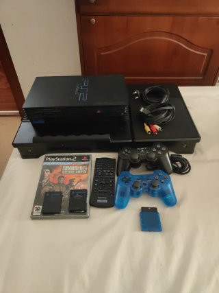 Consola PlayStation 2 Negra