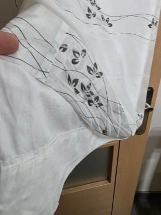 Vestido de verano blanco con estampado