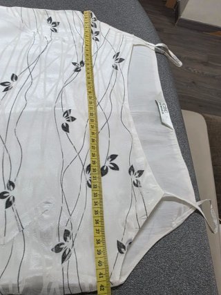 Vestido de verano blanco con estampado