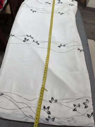 Vestido de verano blanco con estampado