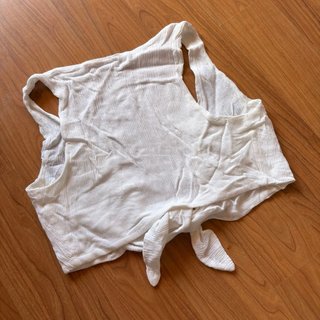 Top Pull&Bear bordado floral