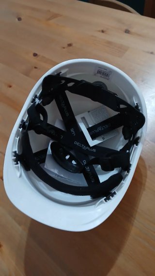 Casco de seguridad blanco