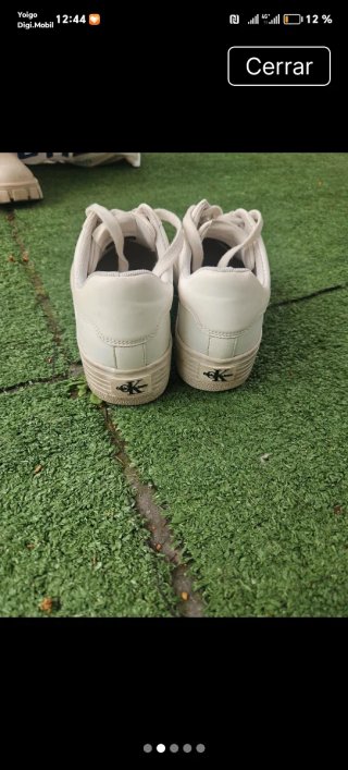 Zapatillas Calvin Klein Mujer Blancas