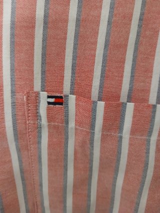 Camisa Hombre Tommy Hilfiger Rayas Talla M