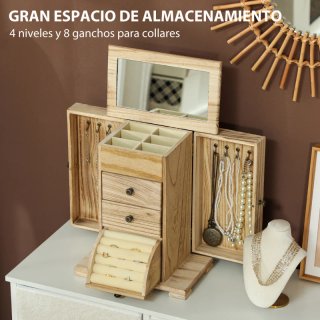 Joyero de madera