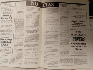 REVISTA "EL LLANETE" 1998