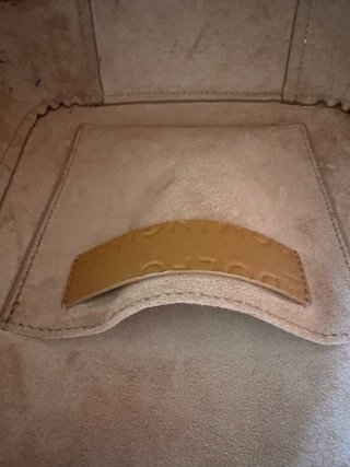 Bolso de piel marrón