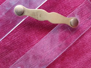 Regla paralela náutica vintage