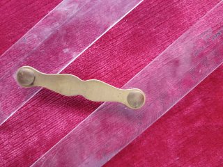 Regla paralela náutica vintage