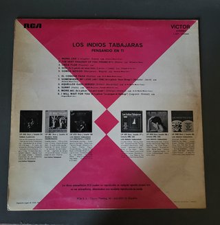 Vinilo Los Indios Tabajaras - The Very Thought of
