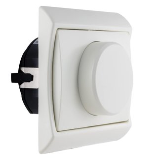 Regulador empotrado brillo lámparas 300W blanco