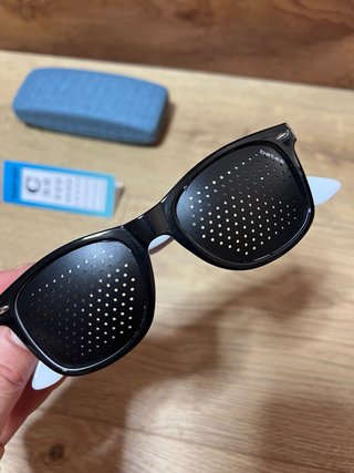 Bates Pinhole Glasses Made in Italy