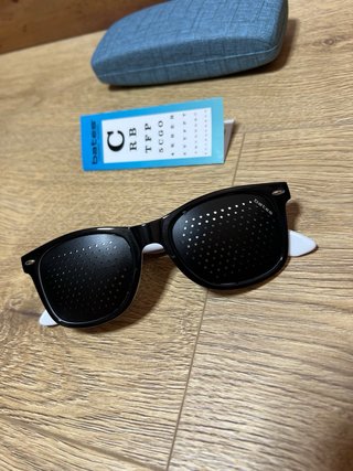 Bates Pinhole Glasses Made in Italy