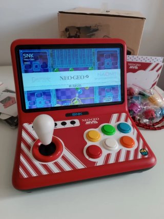 Consola portátil Powkiddy A12 Arcade de videojuego