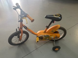 Bici infantil Btwin naranja