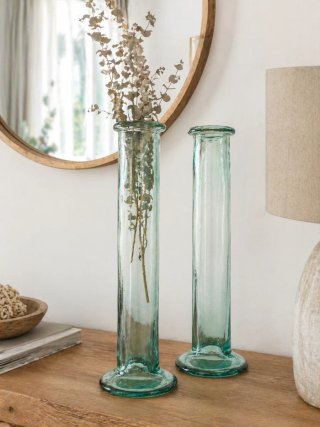 Jarrones de vidrio soplado - Decoración