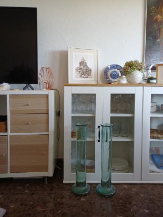 Jarrones de vidrio soplado - Decoración