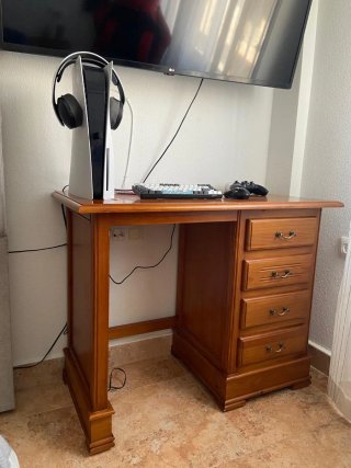 Cama 105 cm Madera Maciza. Todo incluido