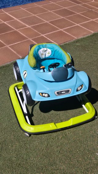 Andador Jané Multiactividad Coche Azul