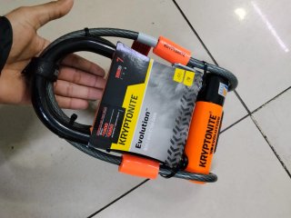 Kryptonite Evolution Mini-7 U-Lock 4' Flex Cable