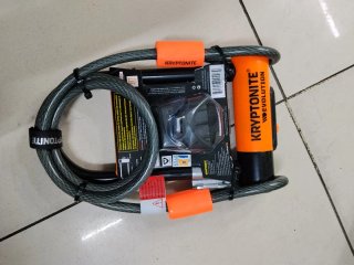 Kryptonite Evolution Mini-7 U-Lock 4' Flex Cable